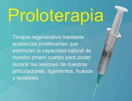 Qué es la proloterapia y cuáles son sus indicaciones